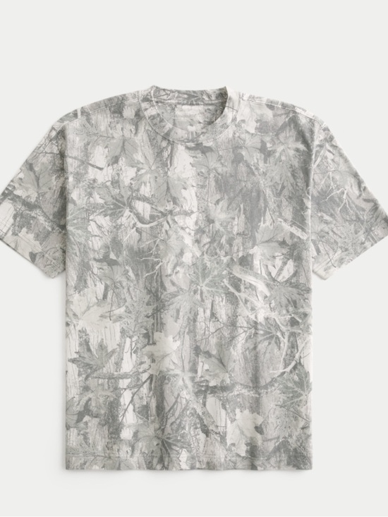 Hollister Other - Hollister Gray and White Camouflage Short-Sleeve Crew Tee